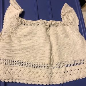 Crochet crop top